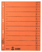 Trennblatt A4 durchgefärbt orange 16580045